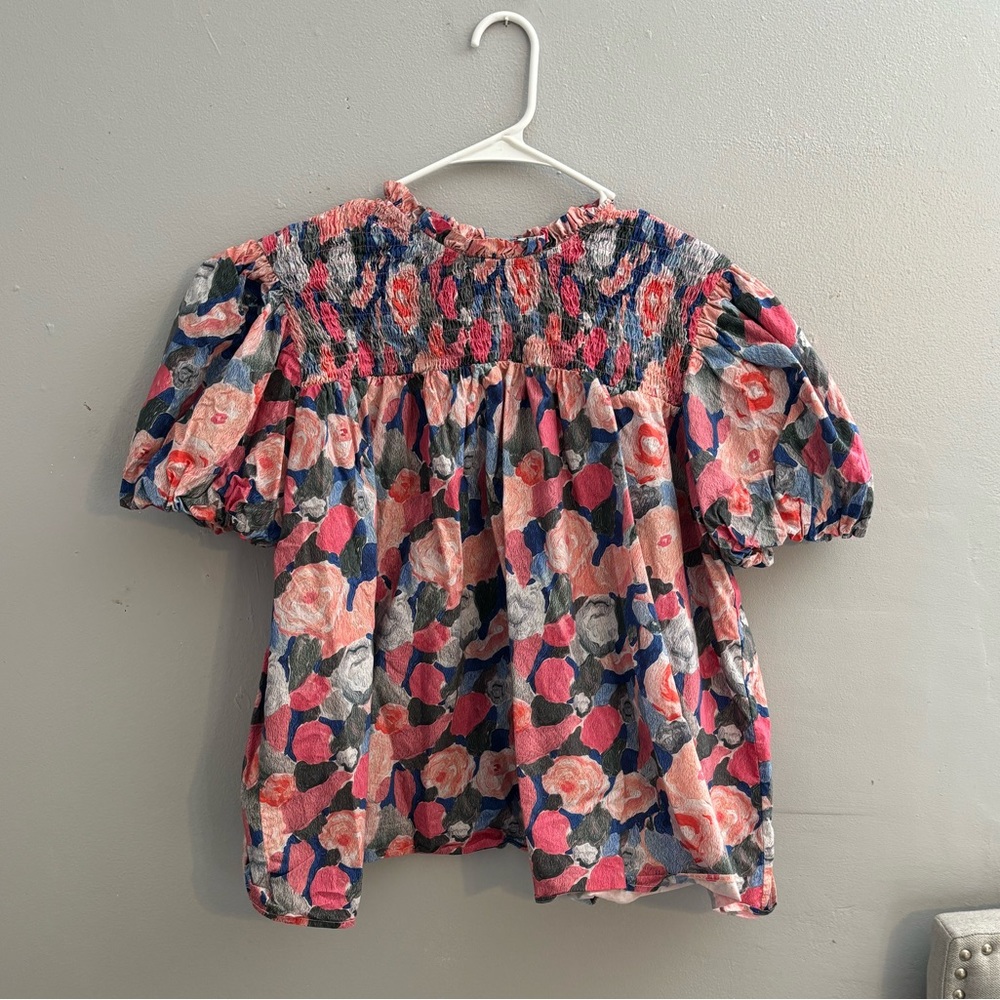 The MOD Boutique Short Sleeve Blouse